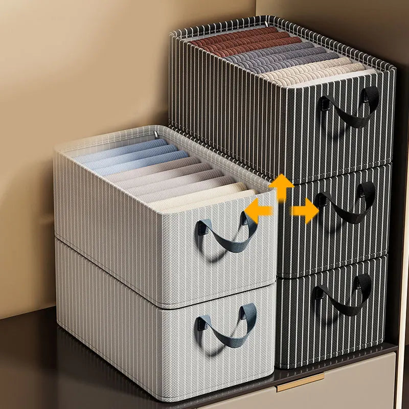 High Quality Large Capacity Foldable Toy Fabric Travel Cloth Storage Bag Household Organizer