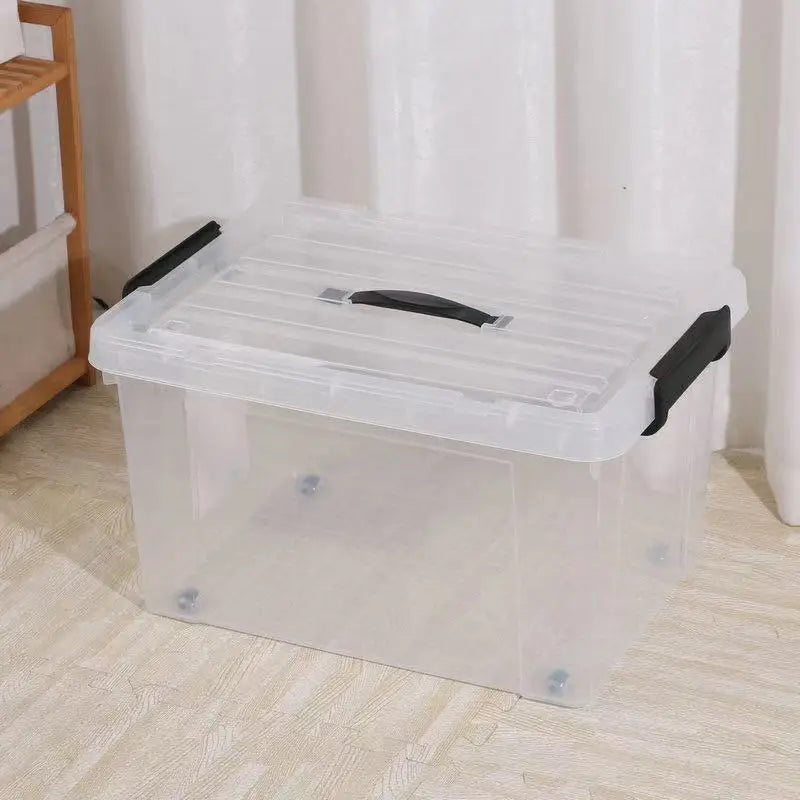 Large Capacity Household Transparent Storage Box Storage Organizer for Toys.clothes