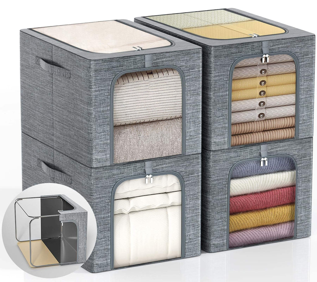 Versatile Multipurpose Toy Storage Box Luxury Zippered Multi-Functional Organizer Boxes