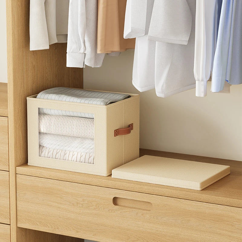 Hot Selling New Oxford Fabric Storage Box Visible Storage Box. Household Large Capacity Storage