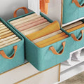 Storage Boxes Folding Fabric Cloth Kids Toy Laundry Clothes Home Organizer Collapsible Bins Foldable Storage Boxes for Clothes