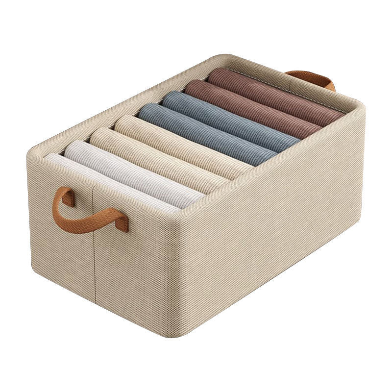 Foldable Clothes Storage Box Moisture-proof Home Finishing Organizer for Wardrobe