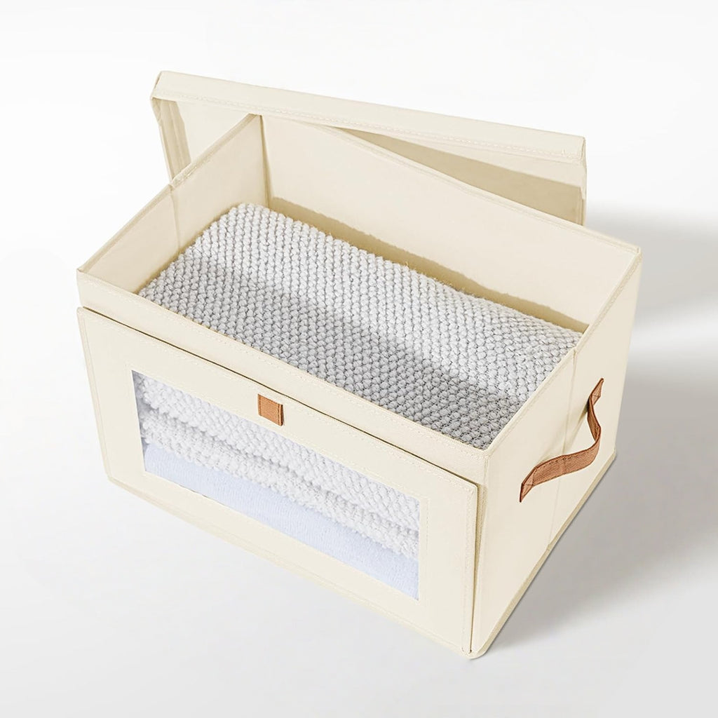 Oxford Fabric Storage Box Visible Storage Box. Household Large Capacity Storage