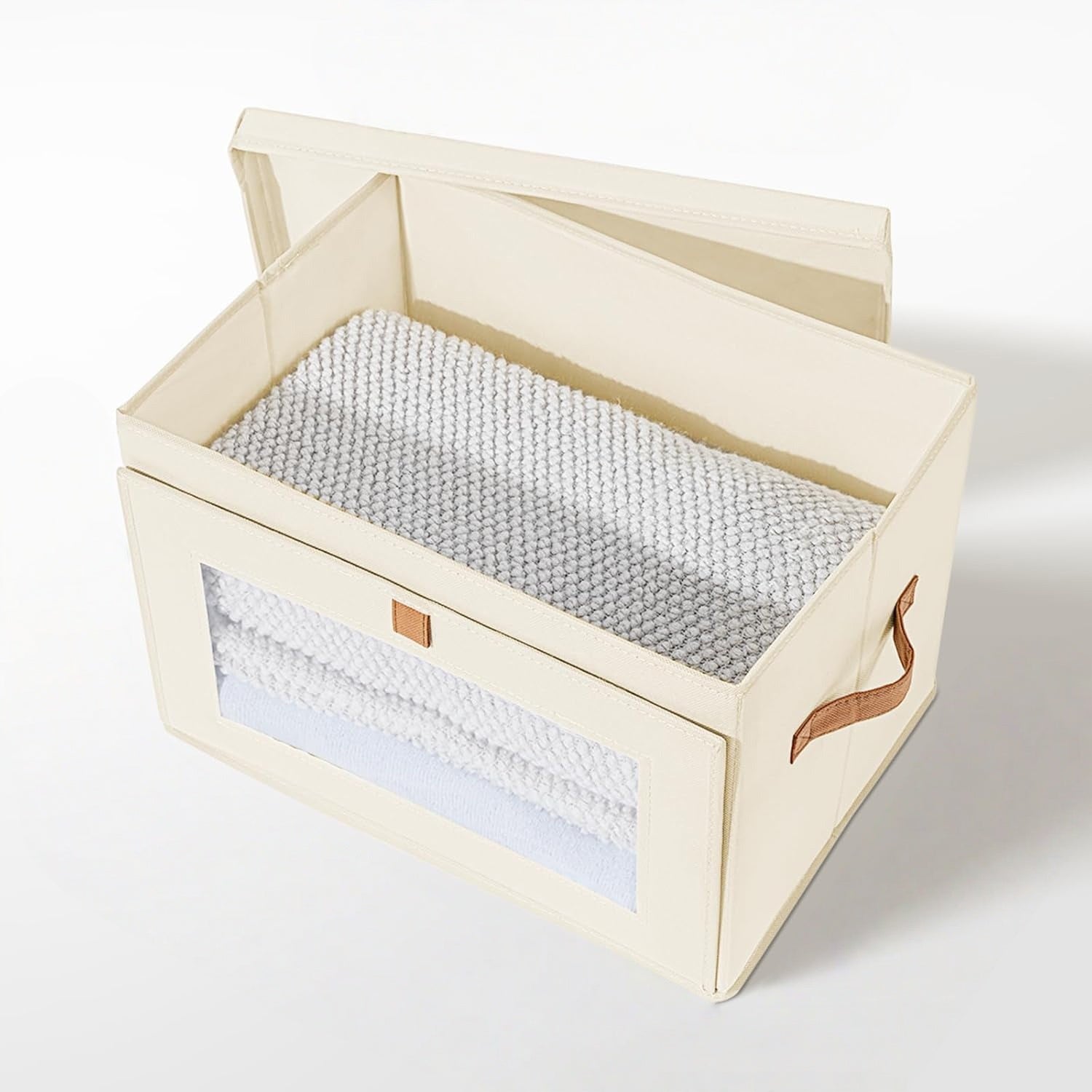 Oxford Fabric Storage Box Visible Storage Box. Household Large Capacity Storage