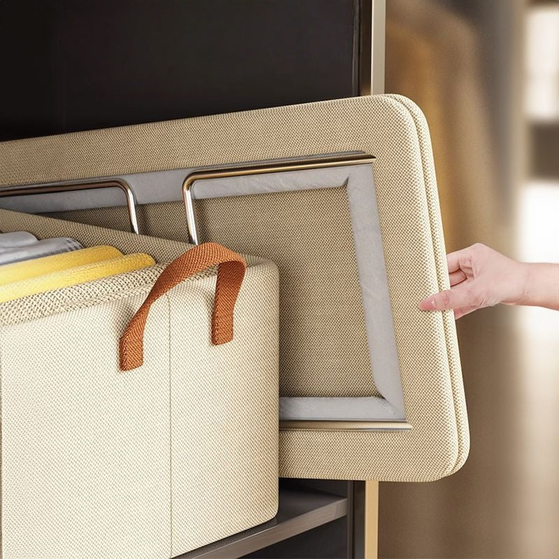 Foldable Clothes Storage Box Moisture-proof Home Finishing Organizer for Wardrobe