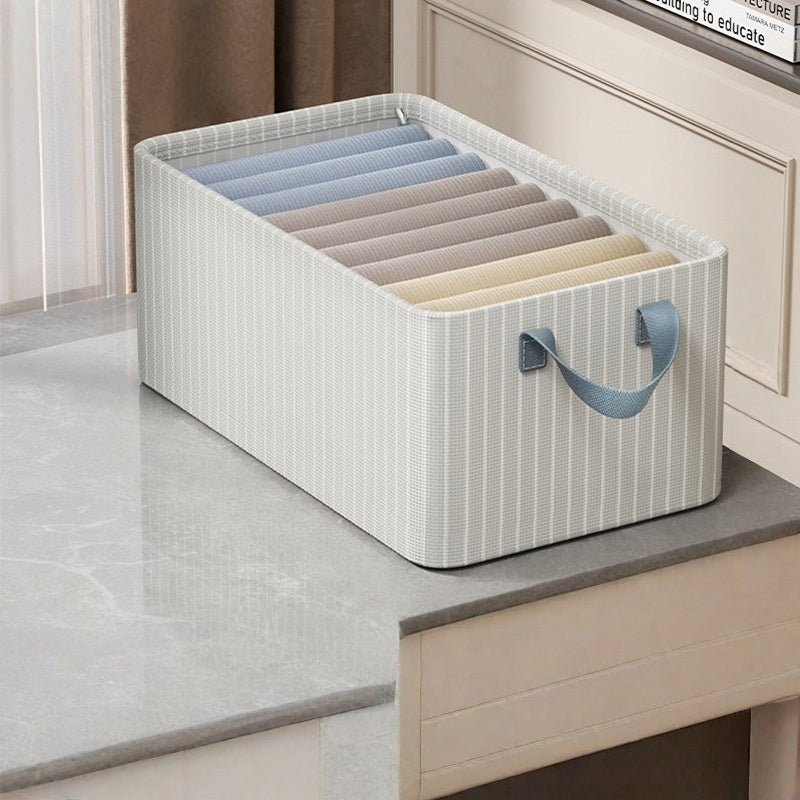 Premium Large Capacity Foldable Fabric Storage Bag Household Organizer for Toys & Travel Use