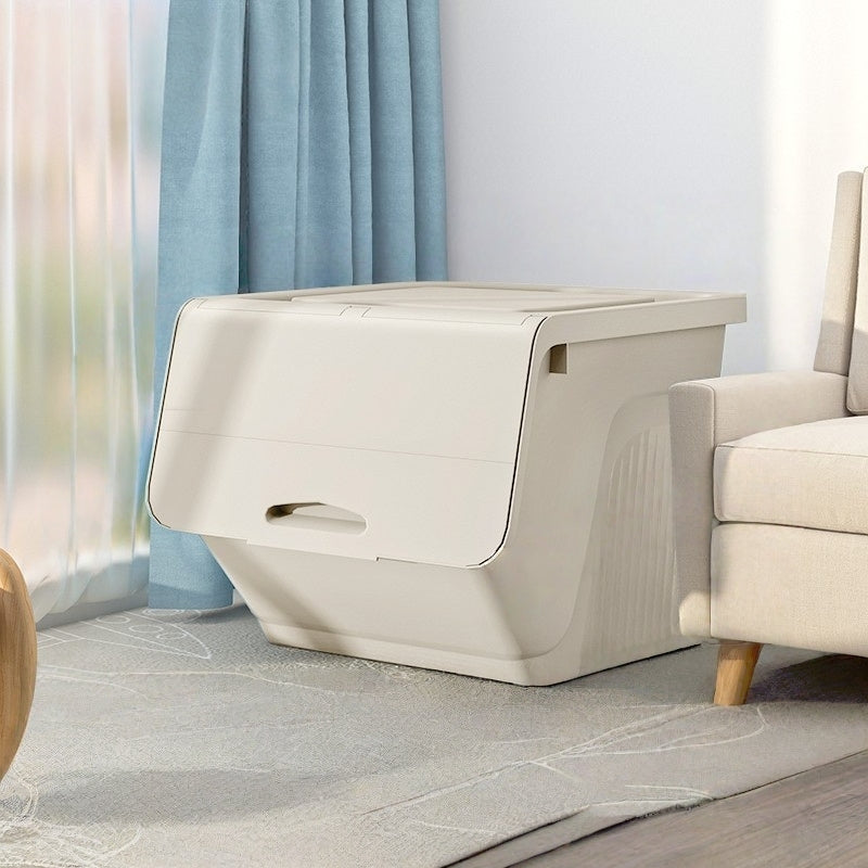 Large Plastic Storage Bins with Lids Organizer Containers for Home Bedroom Closet Office Nursery