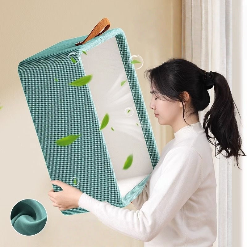 Storage Boxes Folding Fabric Cloth Kids Toy Laundry Clothes Home Organizer Collapsible Bins Foldable Storage Boxes for Clothes