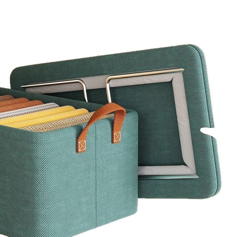 Storage Boxes Folding Fabric Cloth Kids Toy Laundry Clothes Home Organizer Collapsible Bins Foldable Storage Boxes for Clothes