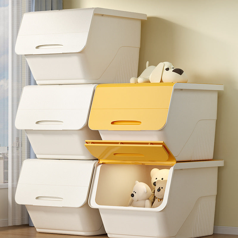 Large Plastic Storage Bins with Lids Organizer Containers for Home Bedroom Closet Office Nursery