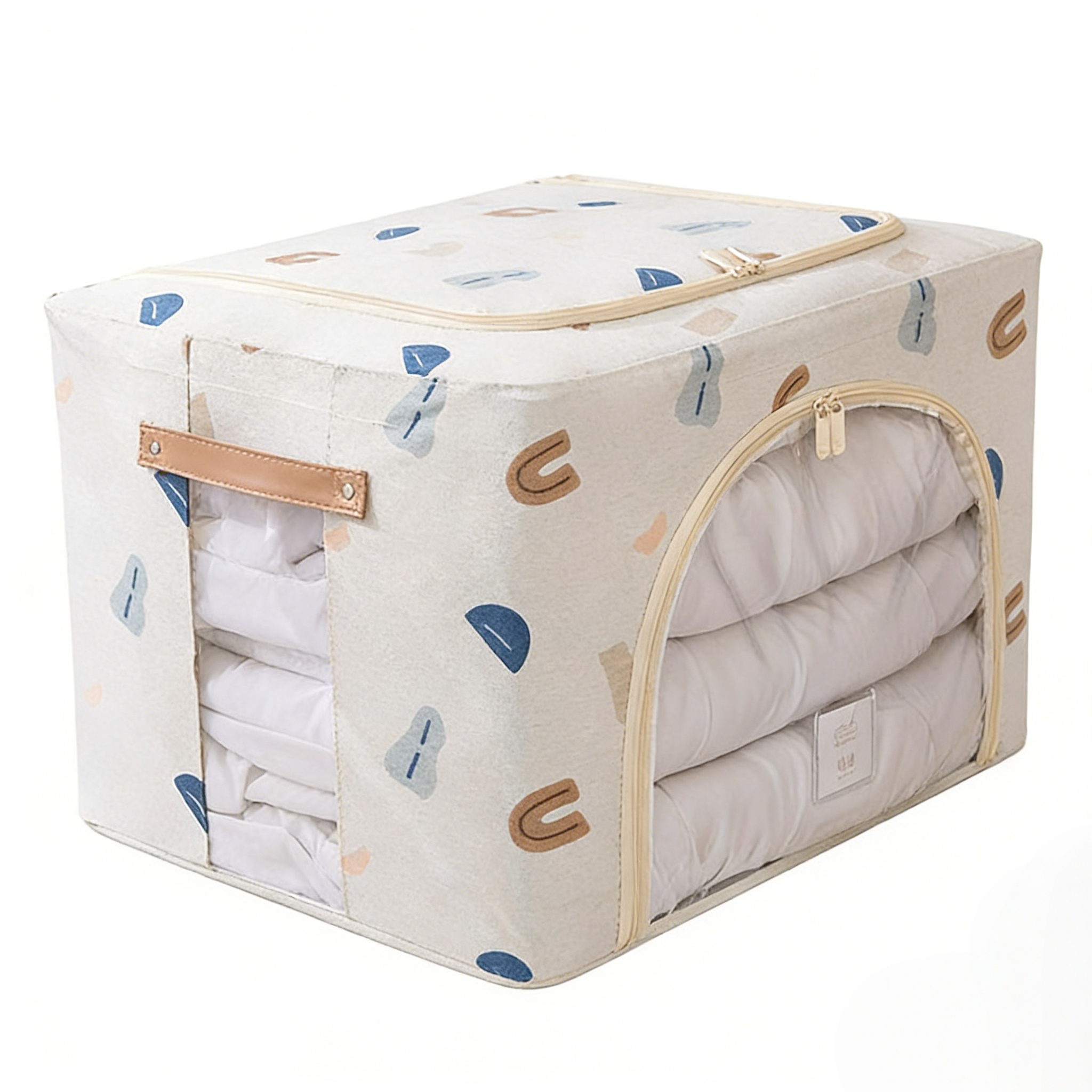 Foldable Clothes Storage Box Wardrobe Organizer for Home